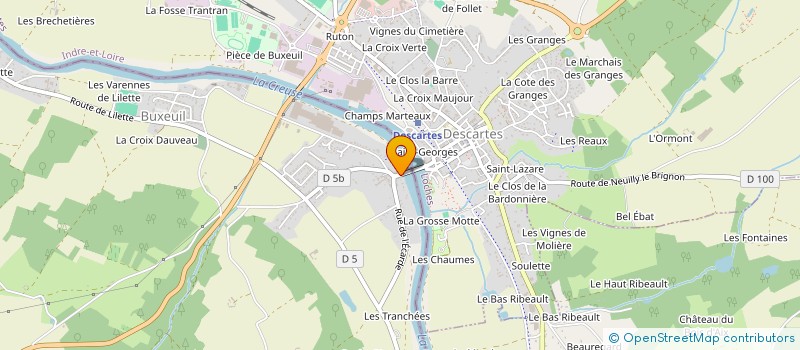 localisation de l'entreprise LA BONNE ETOILE à BUXEUIL