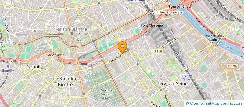 localisation de l'entreprise LA BONNE ETOILE à IVRY-SUR-SEINE