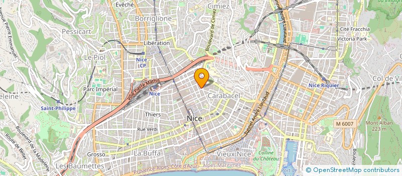 localisation de l'entreprise LA BONNE ETOILE à NICE