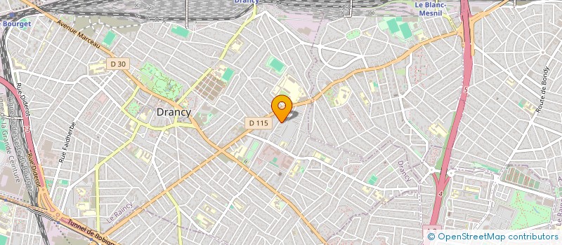 localisation de l'entreprise LA BONNE FAIM à DRANCY