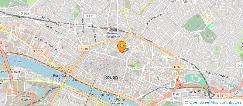 localisation de l'entreprise LA BONNE FOURNEE à ROUEN