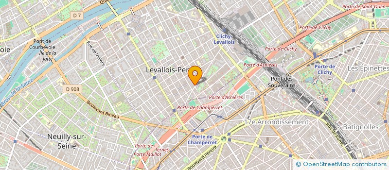localisation de l'entreprise LA BONNE FRANQUETTE à LEVALLOIS-PERRET