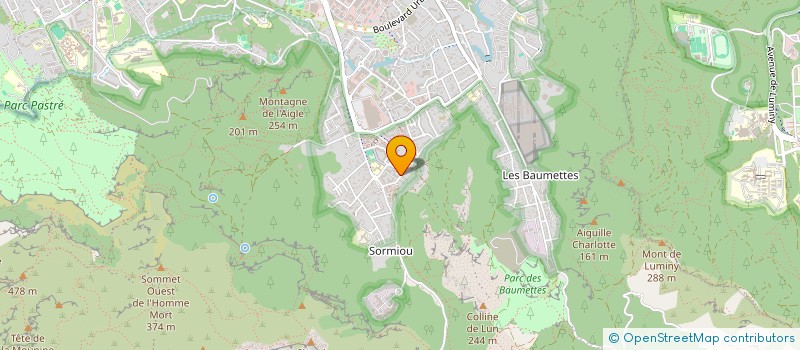 localisation de l'entreprise LA BONNE FRANQUETTE  MARSEILLE