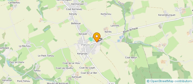 localisation de l'entreprise LA BONNE GATOUILLE  PLEVIN