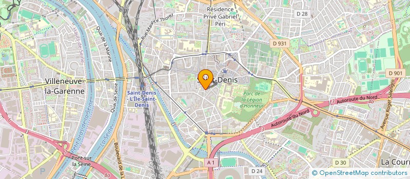 localisation de l'entreprise LA BONNE GRAINE à SAINT-DENIS