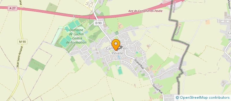 localisation de l'entreprise LA BONNE GRAINE DE CAMPHIN EN PEVELE à CAMPHIN-EN-PEVELE