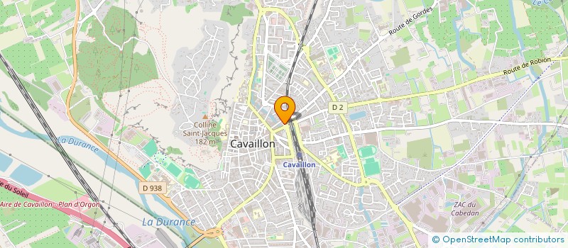 localisation de l'entreprise LA BONNE GRAPPE à CAVAILLON
