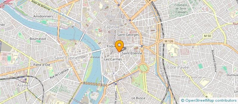 localisation de l'entreprise LA BONNE IDEE à TOULOUSE