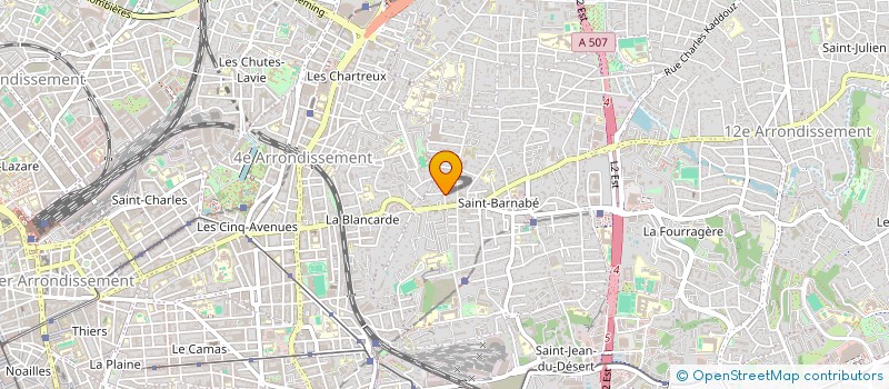 localisation de l'entreprise LA BONNE MERE à MARSEILLE