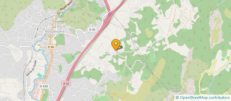 localisation de l'entreprise LA BONNE MERE RICHARD ROBLEDO & CO  ROQUEVAIRE