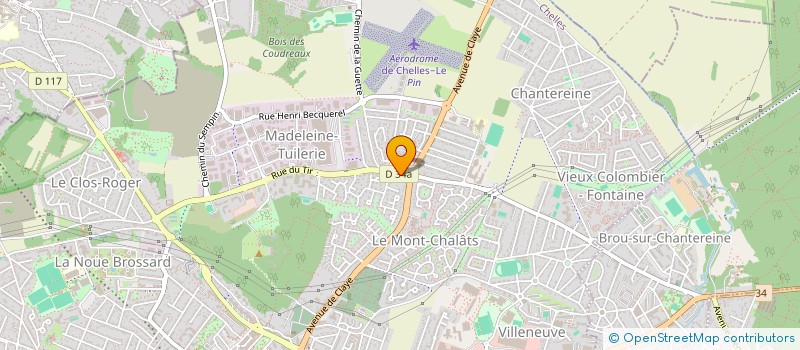 localisation de l'entreprise LA BONNE OCCAS à CHELLES