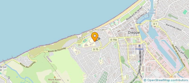 localisation de l'entreprise LA BONNE PAUSE à DIEPPE