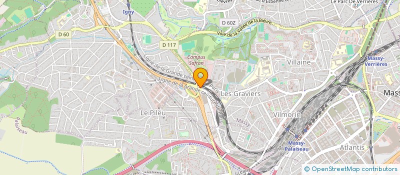 localisation de l'entreprise LA BONNE PISTE à MASSY