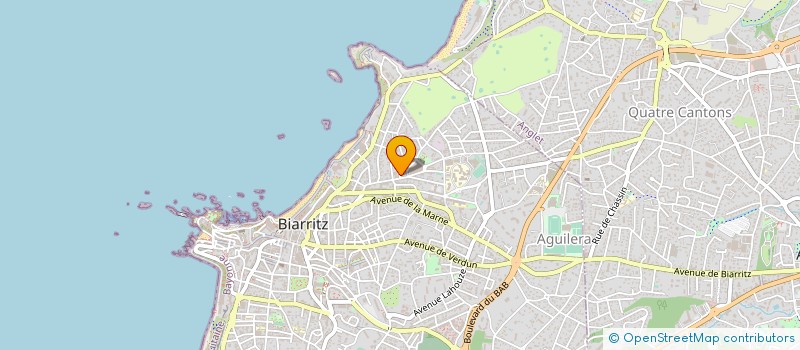 localisation de l'entreprise LA BONNE POIRE à BIARRITZ
