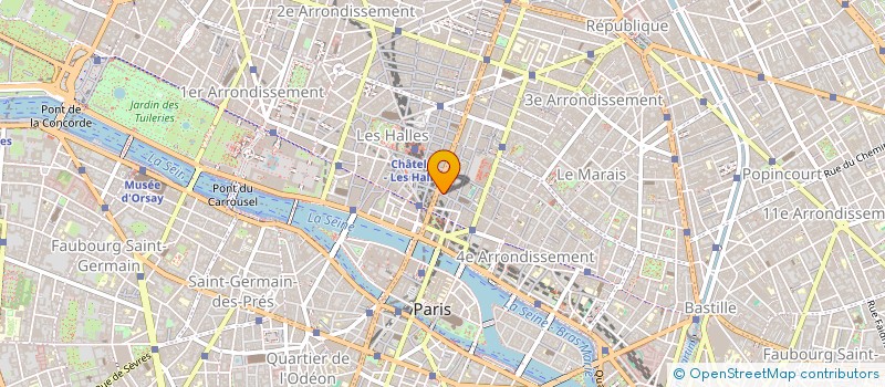 localisation de l'entreprise LA BONNE REPARATION à PARIS