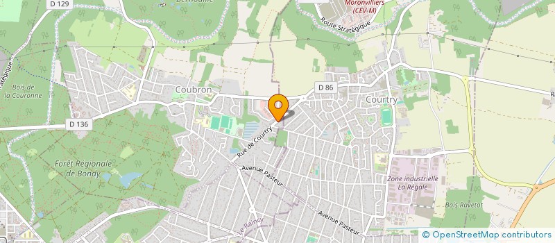 localisation de l'entreprise LA BONNE TABLE à COUBRON