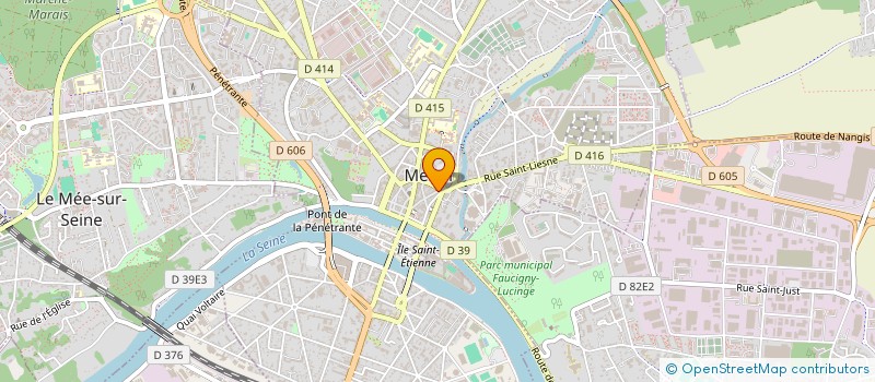 localisation de l'entreprise LA BONNE TABLE DE SAINT JEAN  MELUN