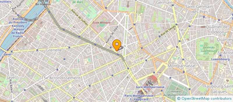 localisation de l'entreprise LA BONNE VOIE  PARIS