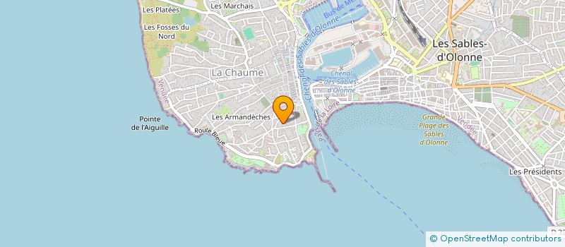 localisation de l'entreprise LA BONNETIERE à LES SABLES D'OLONNE