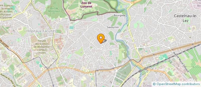 localisation de l'entreprise LA BONO FOUS à MONTPELLIER
