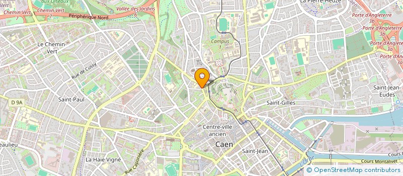 localisation de l'entreprise LA BONTA IN TRIONFO à CAEN