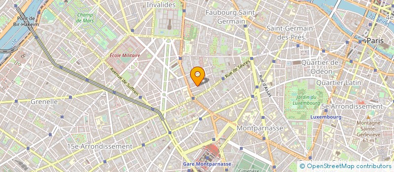 localisation de l'entreprise LA BORALDE à PARIS