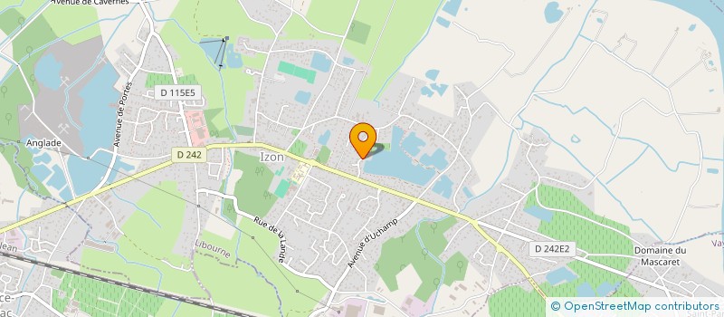 localisation de l'entreprise LA BORDEGEOISE  IZON