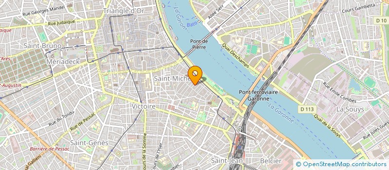 localisation de l'entreprise LA BORDELAISE DE RENOVATION à BORDEAUX