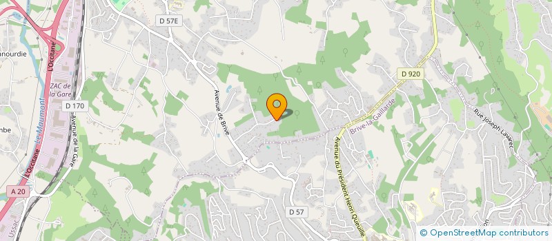 localisation de l'entreprise LA BORDELAISE MM  USSAC