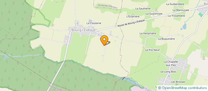 localisation de l'entreprise LA BORDERIE  BOURG-L EVEQUE