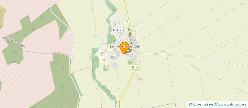 localisation de l'entreprise LA BORDERIE SOUS LA MEIJE  HUMBAUVILLE