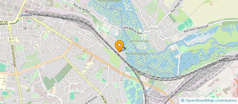 localisation de l'entreprise LA BORDURE  AMIENS