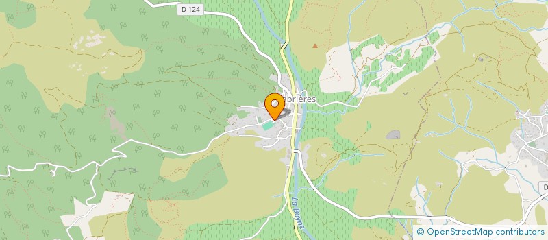 localisation de l'entreprise LA BOTIOLA  CABRIERES