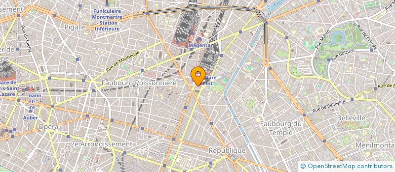 localisation de l'entreprise LA BOTTE D'OR à PARIS