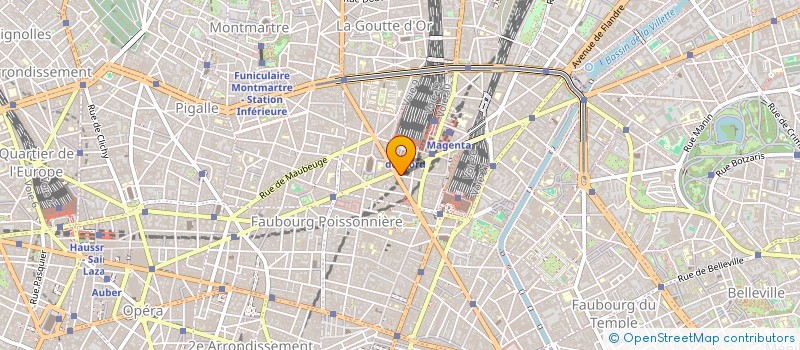 localisation de l'entreprise LA BOTTEGA à PARIS