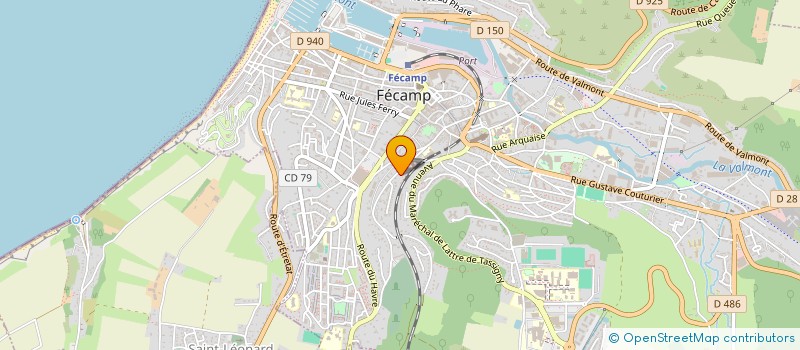 localisation de l'entreprise LA BOUCANE 2024 à FECAMP