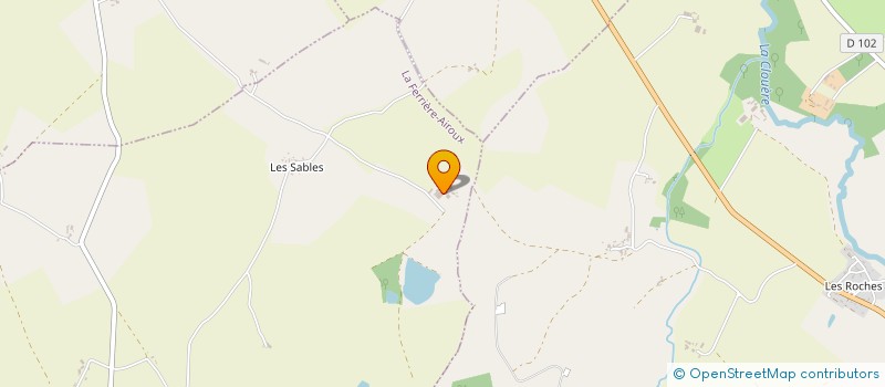 localisation de l'entreprise LA BOUCHARDIERE à LA FERRIERE-AIROUX