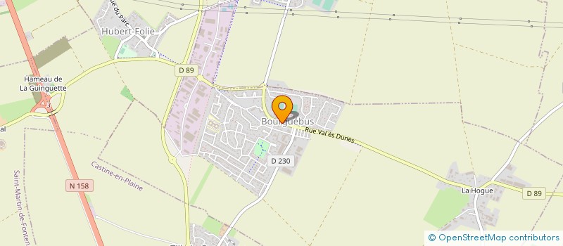 localisation de l'entreprise LA BOUCHE RIT  BOURGUEBUS