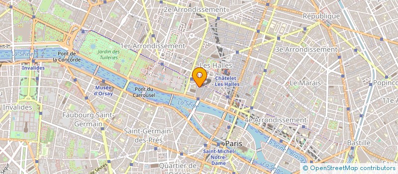 localisation de l'entreprise LA BOUCHEE CELESTE  PARIS