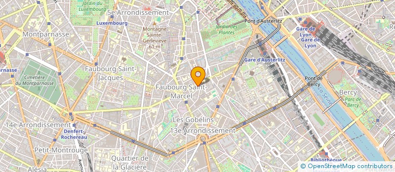 localisation de l'entreprise LA BOUCHERIE D'EDEN  PARIS