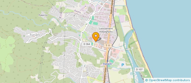 localisation de l'entreprise LA BOUCHERIE DE LUPINO à BASTIA