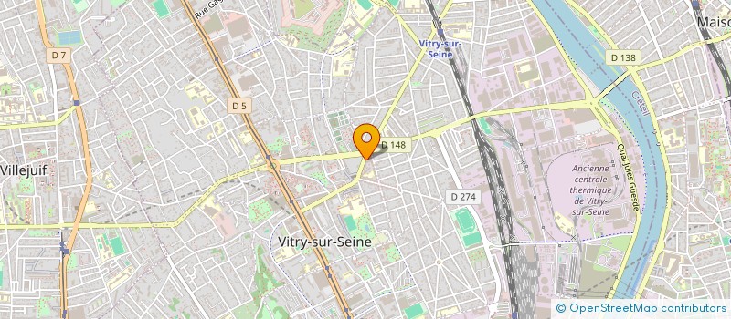 localisation de l'entreprise LA BOUCHERIE DES FRERES à MELUN