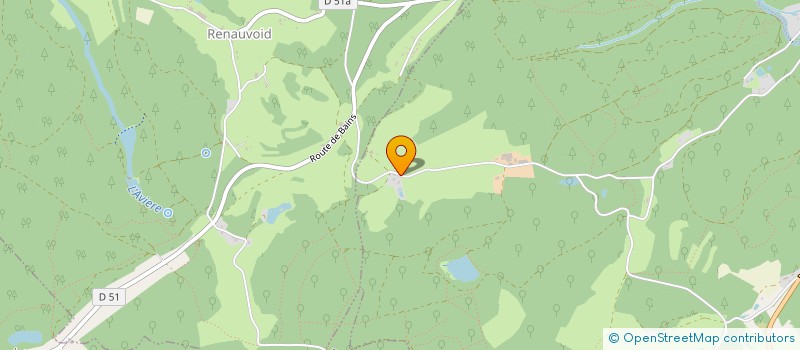 localisation de l'entreprise LA BOUCHERIE DES VOSGIENS  EPINAL