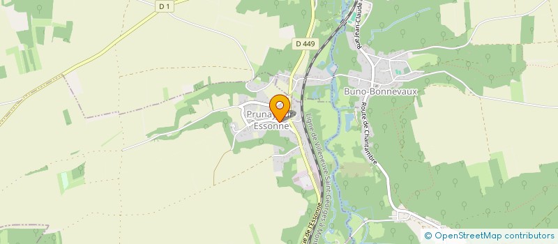 localisation de l'entreprise LA BOUCHERIE DU LIMOUSIN AU GATINAIS  PRUNAY-SUR-ESSONNE