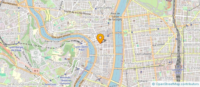 localisation de l'entreprise LA BOUCHERIE DU PLATRE à LYON