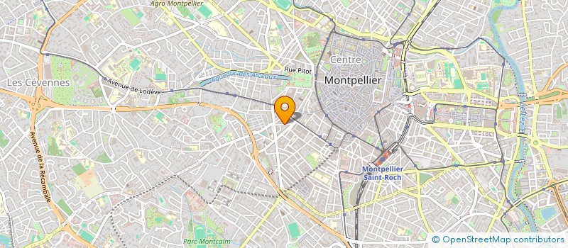 localisation de l'entreprise LA BOUCHERIE DU QUARTIER à MONTPELLIER