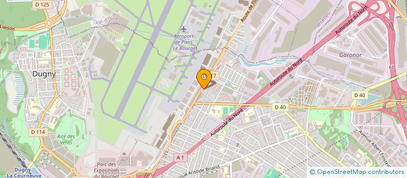 localisation de l'entreprise LA BOUCHERIE DU SUD  LE BLANC-MESNIL