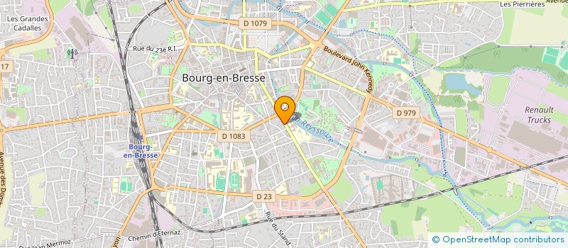 localisation de l'entreprise LA BOUCHERIE PARISIENNE à BOURG-EN-BRESSE