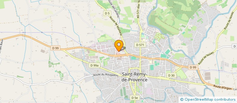 localisation de l'entreprise LA BOUCHERIE SAINT REMOISE  ST REMY DE PROVENCE