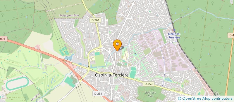 localisation de l'entreprise LA BOUCLE DE MAE  OZOIR-LA-FERRIERE